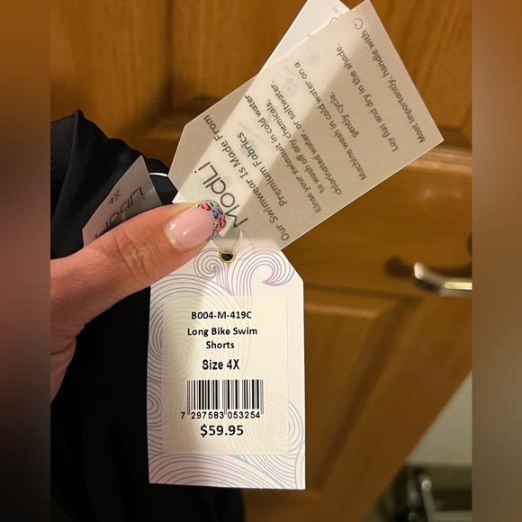 ModLi Plus size Swim Shorts - Picture 2 of 3